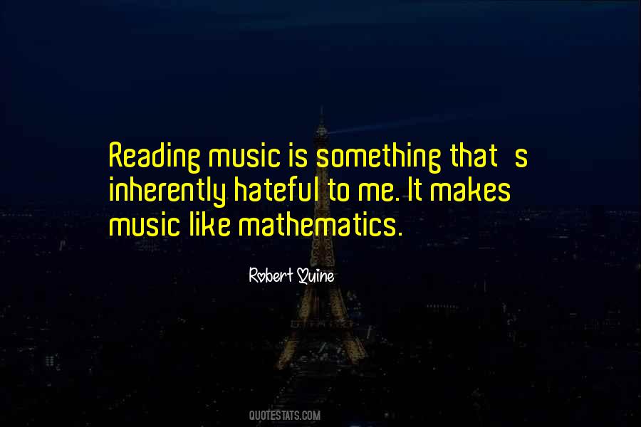 Robert Quine Quotes #1547737