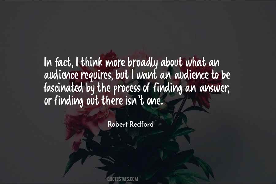 Robert Redford Quotes #1263647