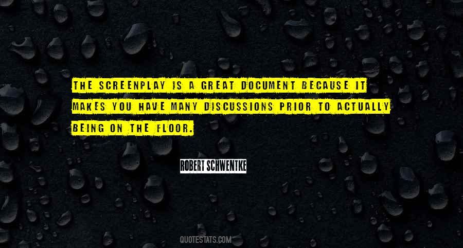 Robert Schwentke Quotes #556675