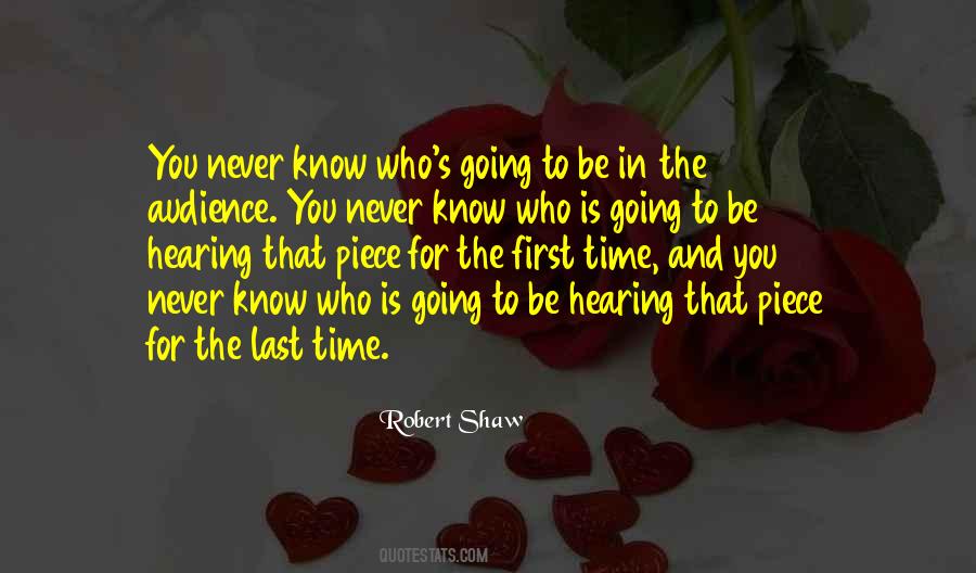 Robert Shaw Quotes #169094