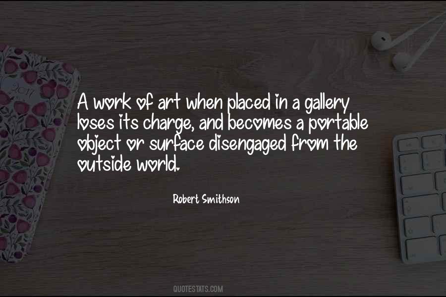 Robert Smithson Quotes #634607