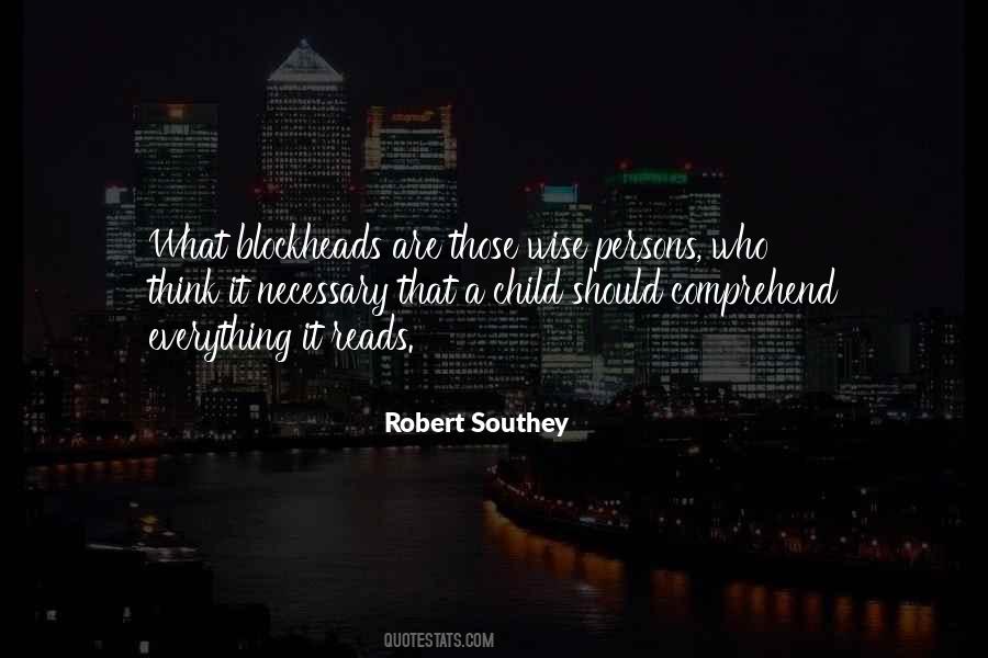 Robert Southey Quotes #1516969