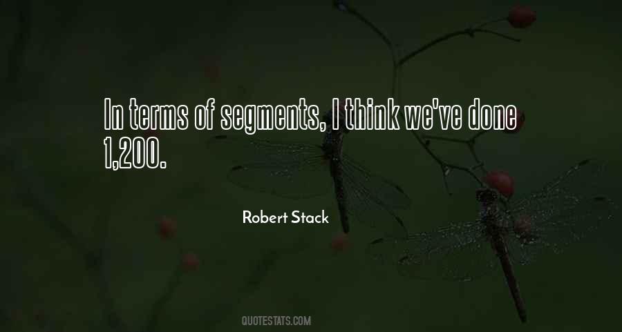 Robert Stack Quotes #163683