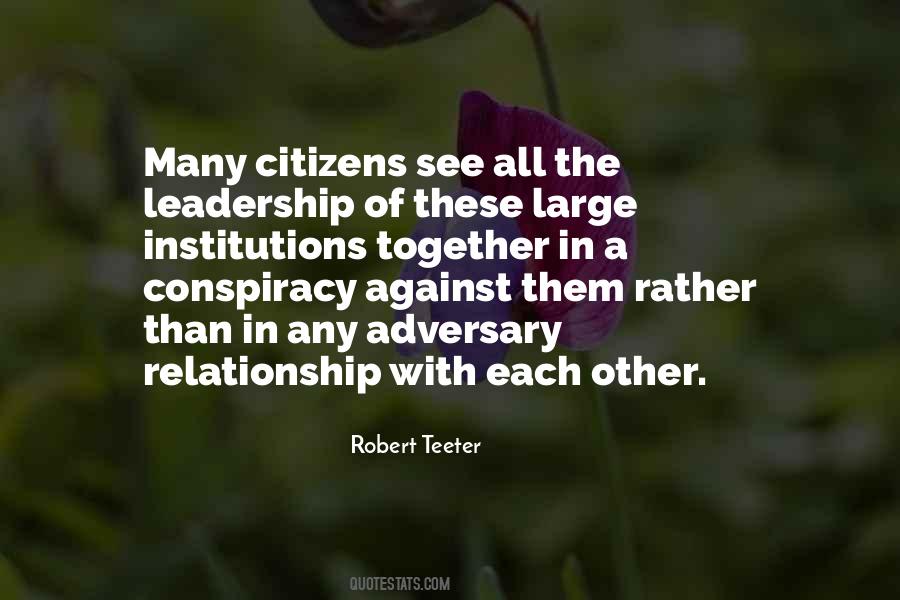 Robert Teeter Quotes #150687