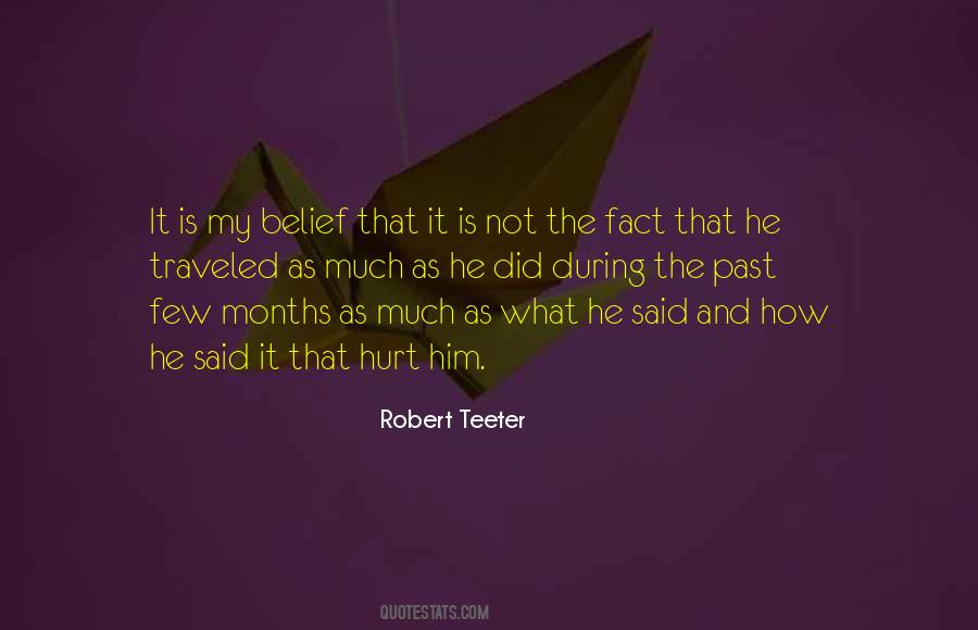 Robert Teeter Quotes #497156