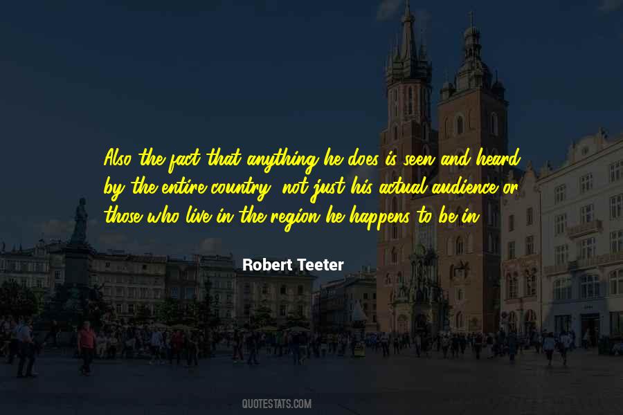 Robert Teeter Quotes #641492