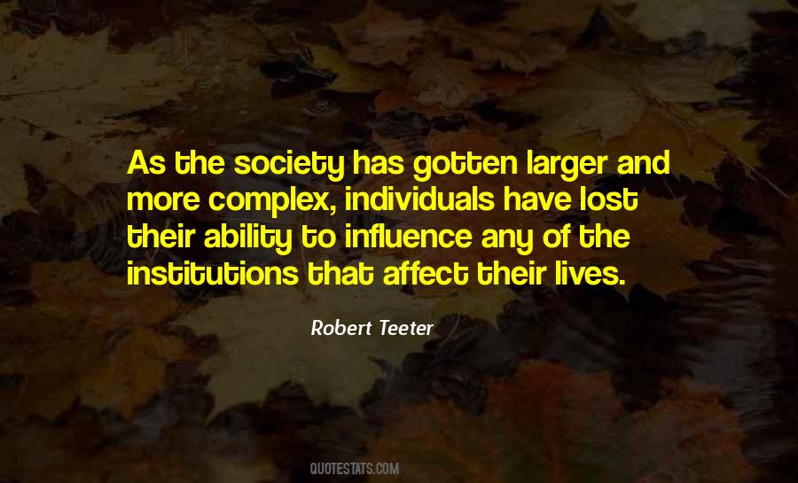 Robert Teeter Quotes #960900