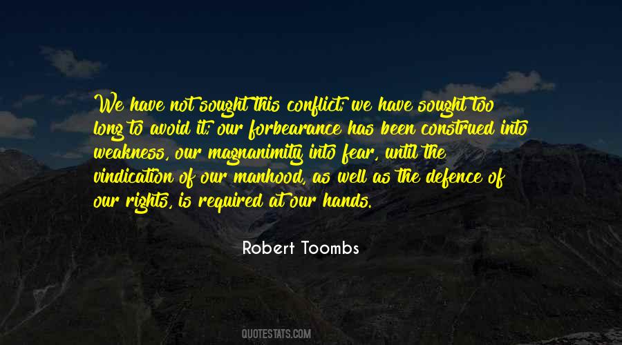 Robert Toombs Quotes #1725813
