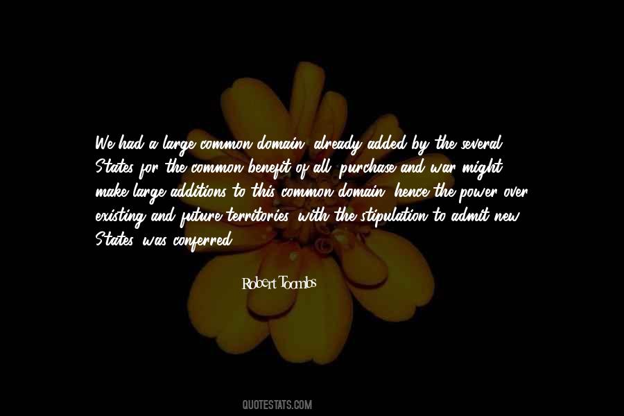 Robert Toombs Quotes #799248