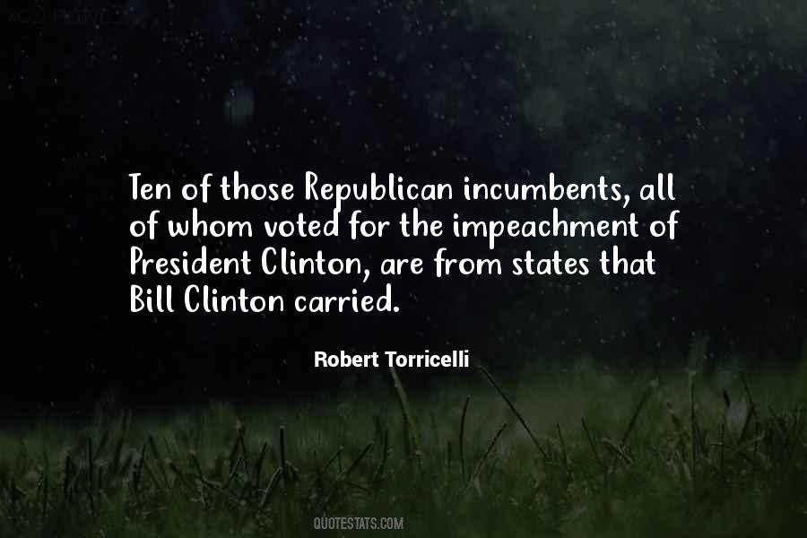 Robert Torricelli Quotes #1277643