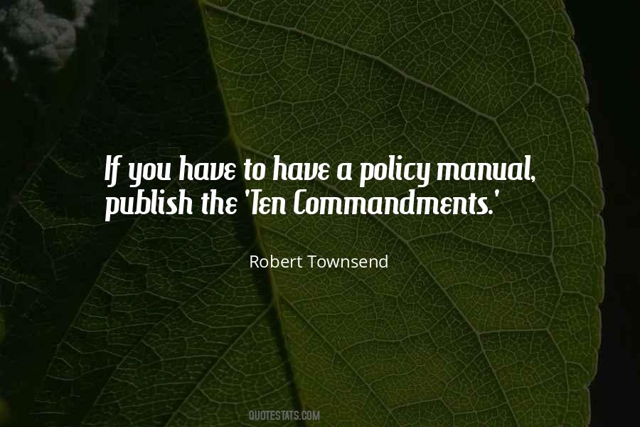 Robert Townsend Quotes #769182
