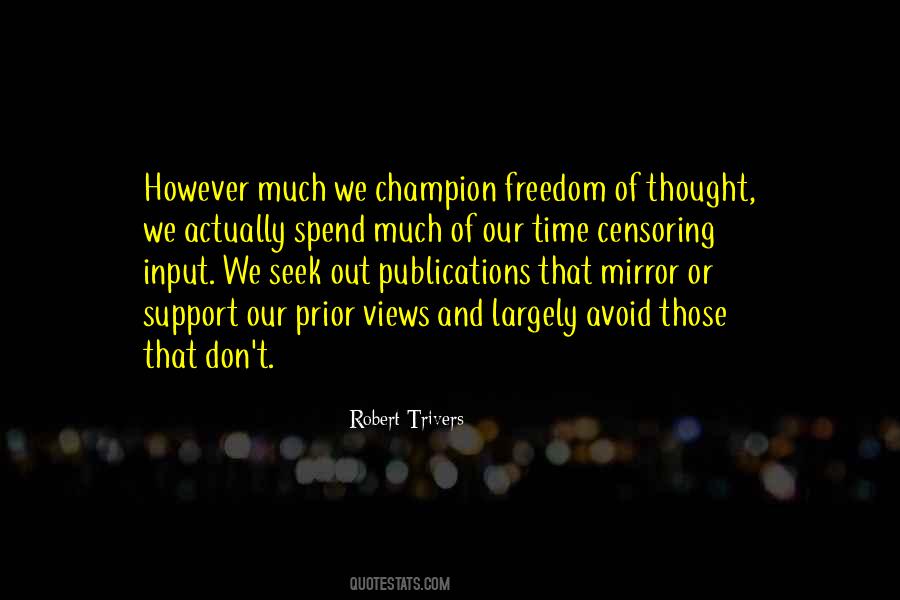 Robert Trivers Quotes #296041