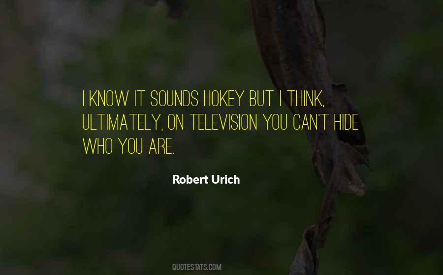 Robert Urich Quotes #1196386