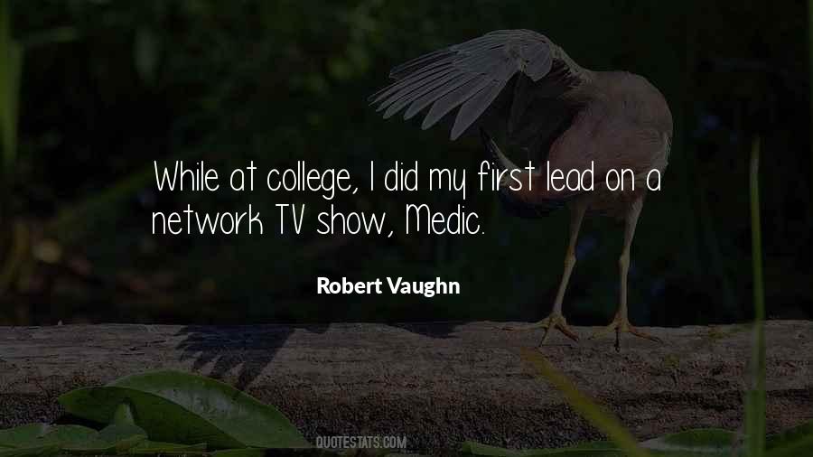 Robert Vaughn Quotes #355692