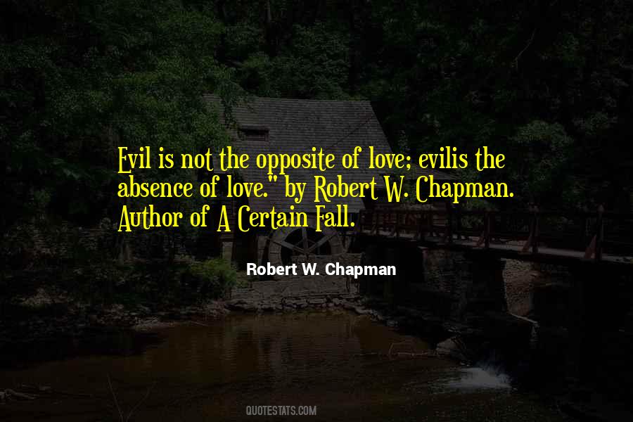 Robert W. Chapman Quotes #1298880