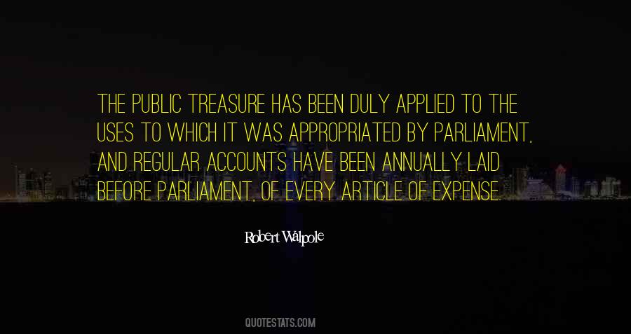 Robert Walpole Quotes #1181229