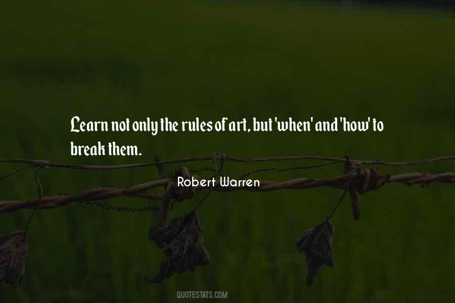 Robert Warren Quotes #1560540