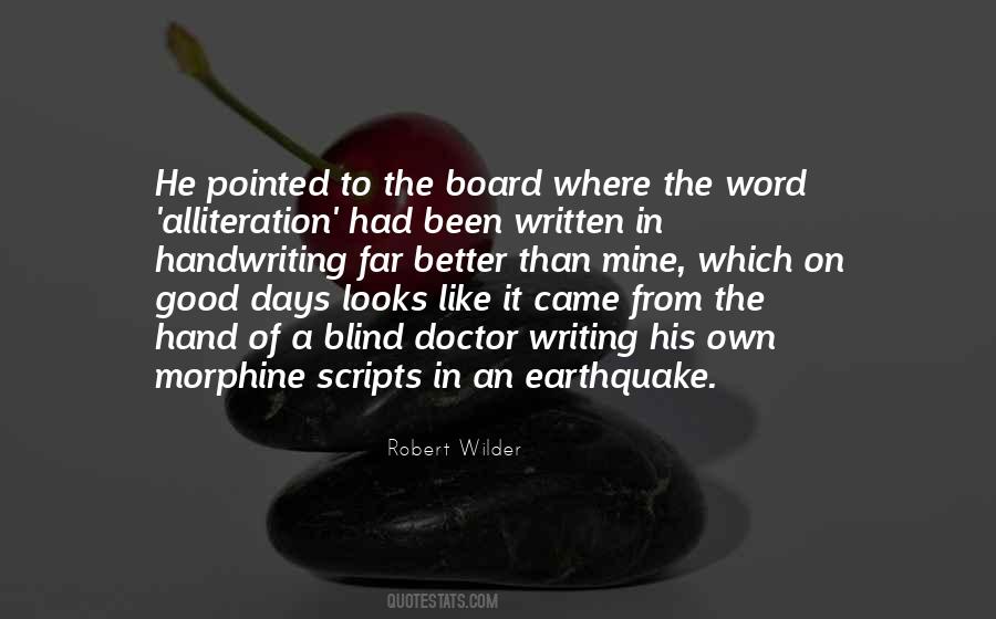 Robert Wilder Quotes #1860425