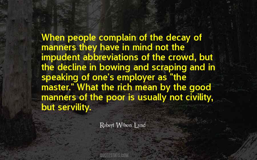 Robert Wilson Lynd Quotes #9370