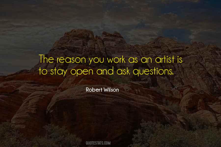 Robert Wilson Quotes #58911
