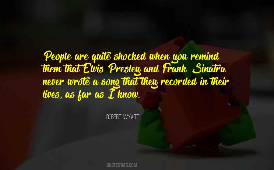 Robert Wyatt Quotes #1082343