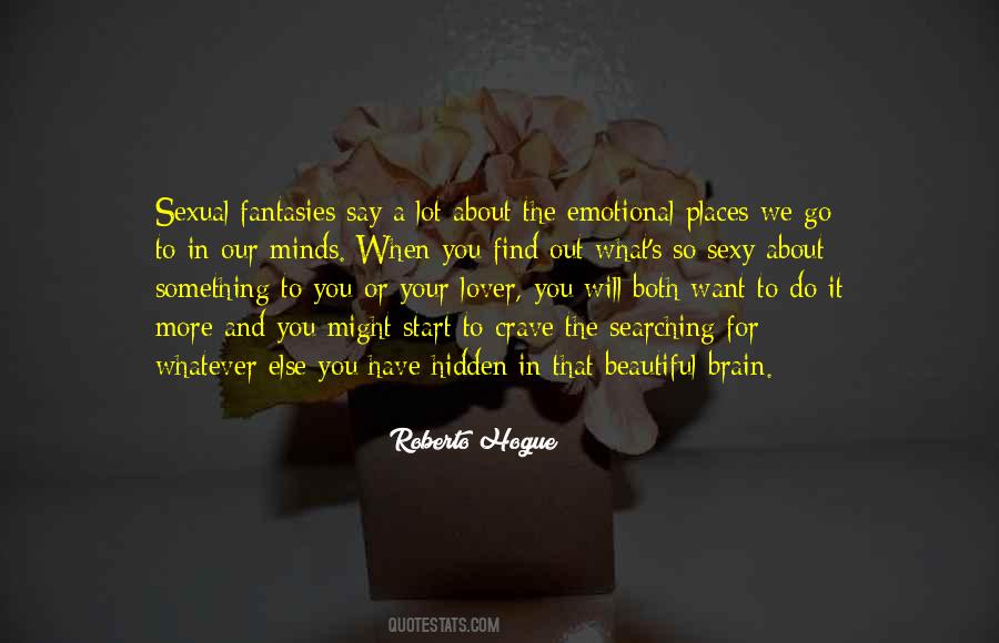 Roberto Hogue Quotes #1046623