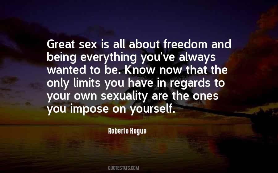 Roberto Hogue Quotes #51344