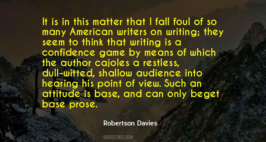 Robertson Davies Quotes #1121223