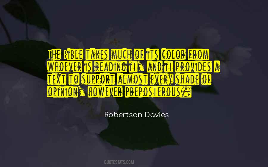 Robertson Davies Quotes #263227