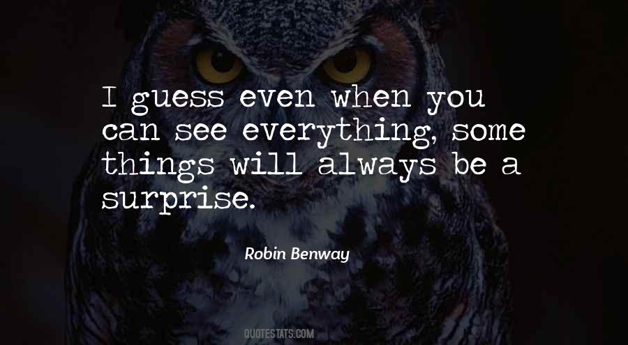 Robin Benway Quotes #585635
