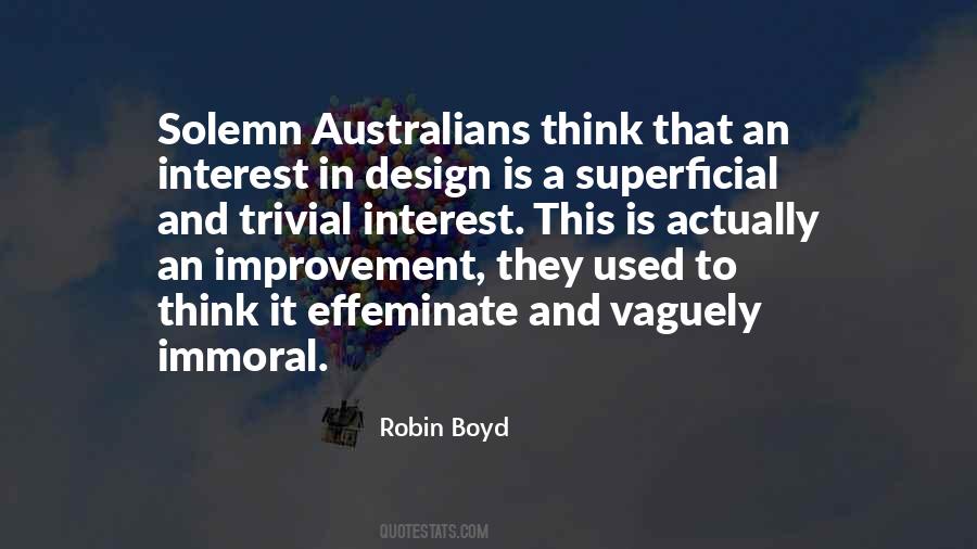 Robin Boyd Quotes #1525281