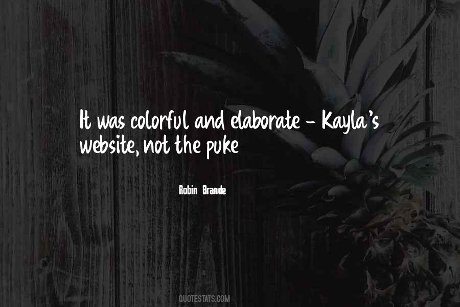 Robin Brande Quotes #1176788