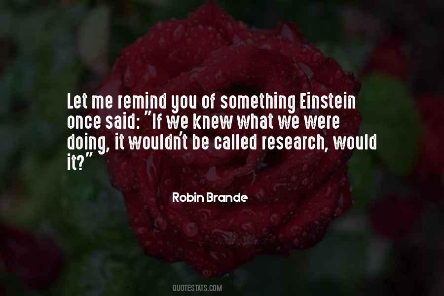 Robin Brande Quotes #522118