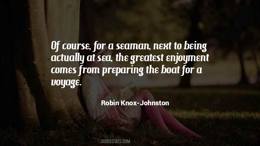 Robin Knox-Johnston Quotes #124568 Robin Knox-Johnston Quotes #124568