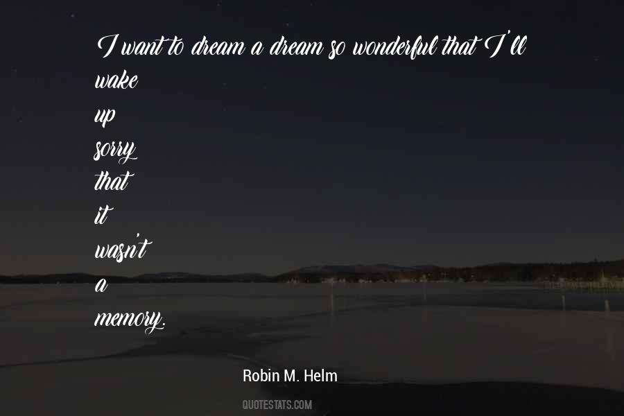 Robin M. Helm Quotes #1485891