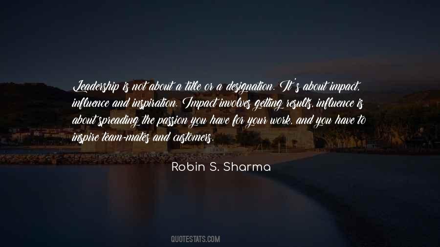 Robin S. Sharma Quotes #1432750