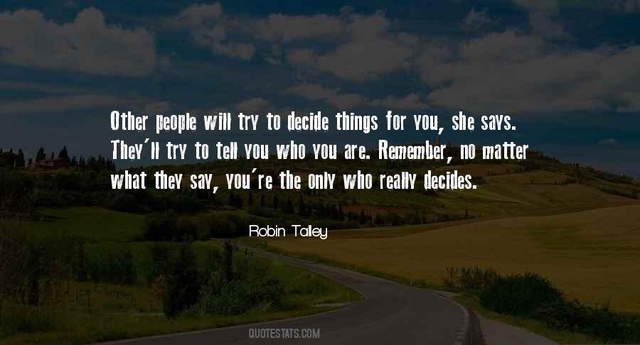 Robin Talley Quotes #844844