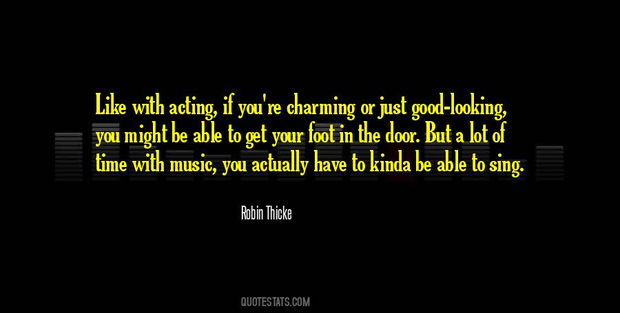 Robin Thicke Quotes #1094773