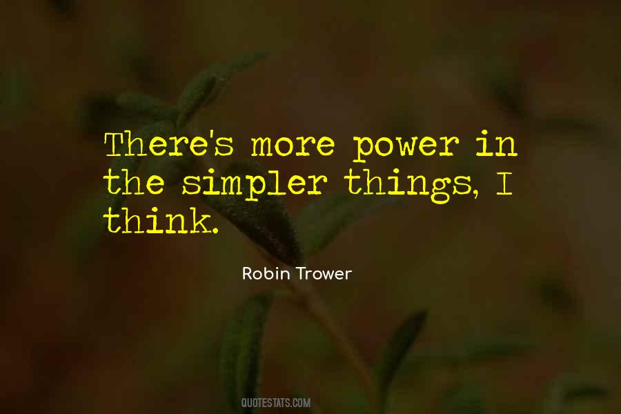 Robin Trower Quotes #81130