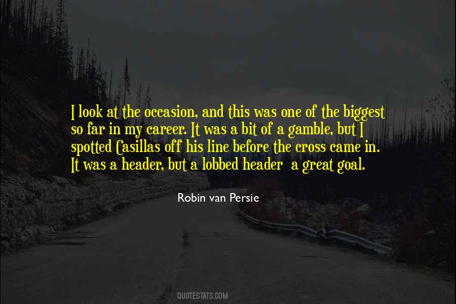 Robin Van Persie Quotes #1519188