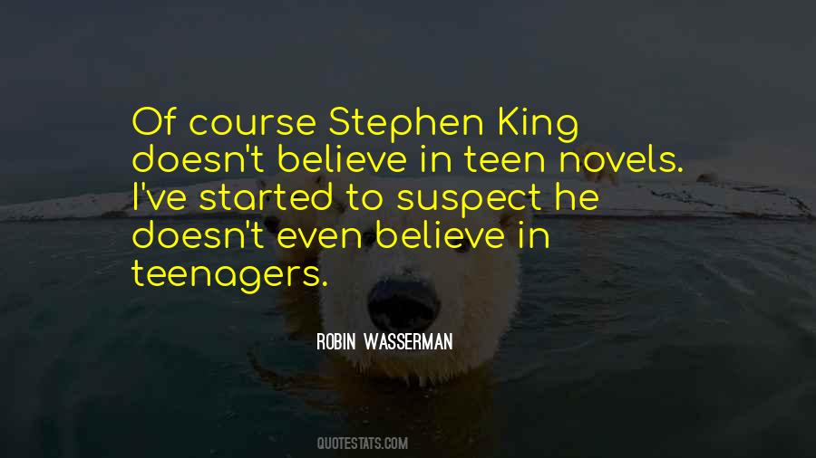 Robin Wasserman Quotes #10926