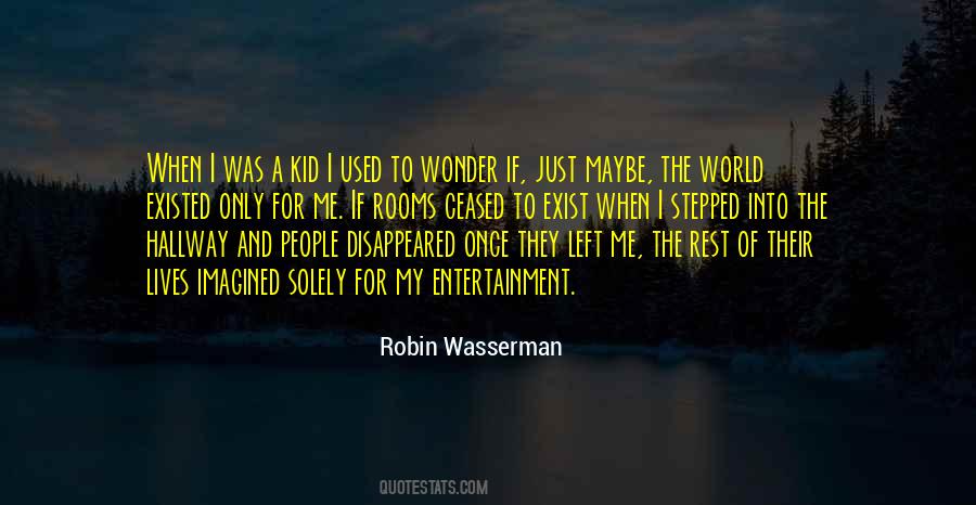 Robin Wasserman Quotes #1590370