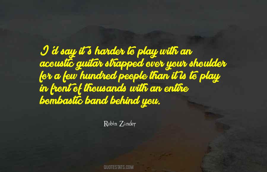 Robin Zander Quotes #660271