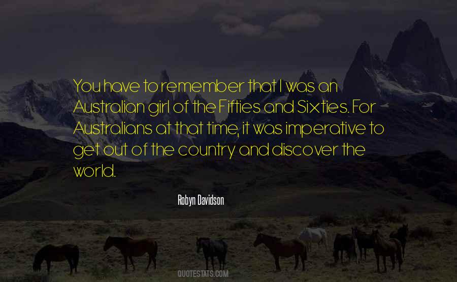 Robyn Davidson Quotes #1132147