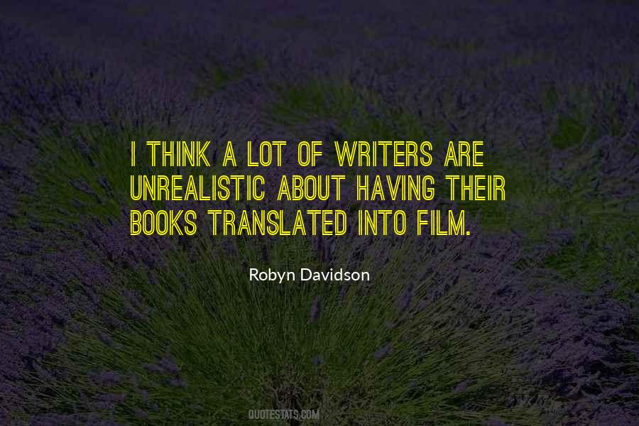 Robyn Davidson Quotes #433625