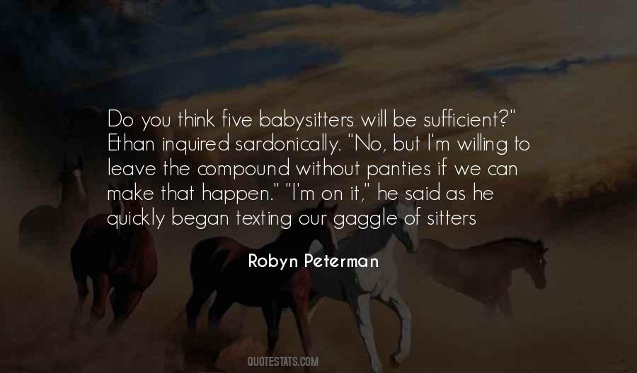 Robyn Peterman Quotes #1632304