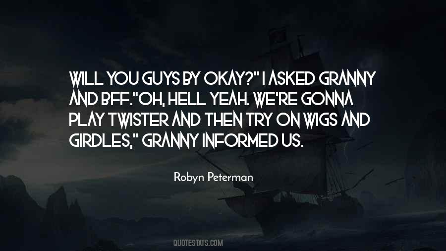 Robyn Peterman Quotes #288132