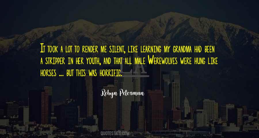 Robyn Peterman Quotes #707449