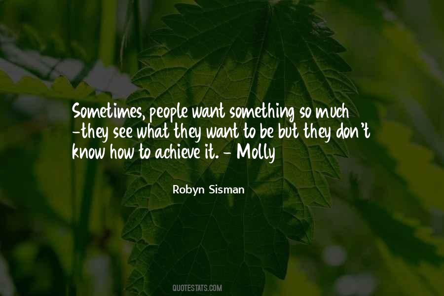 Robyn Sisman Quotes #369588