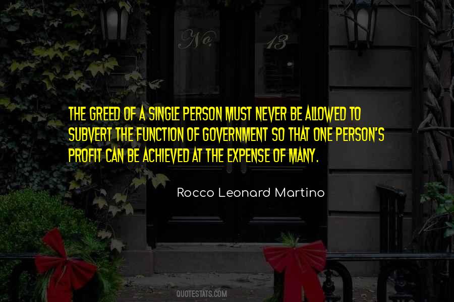 Rocco Leonard Martino Quotes #1693810
